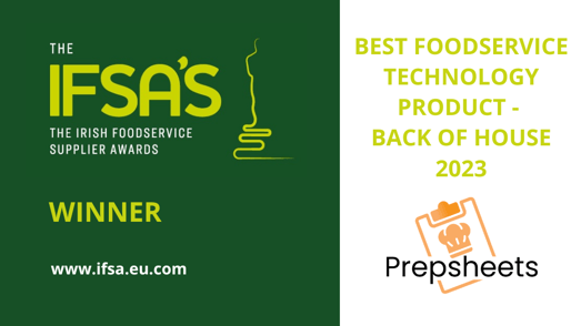 Exciting News: Preplists Shortlisted for Best Technology-Led Foodservice Innovation Award!